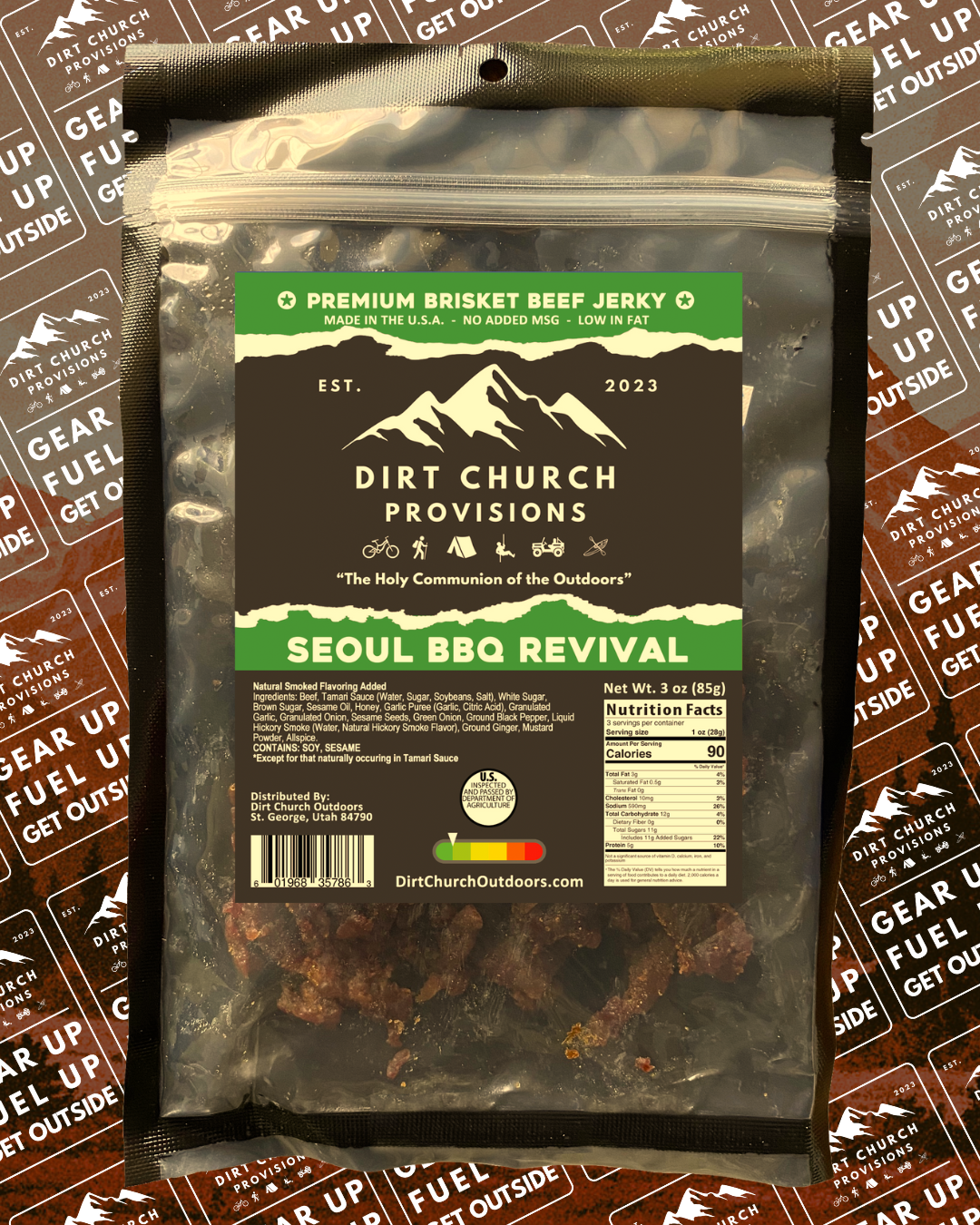 Seoul BBQ Revival ~ Dirt Church Provisions Jerky