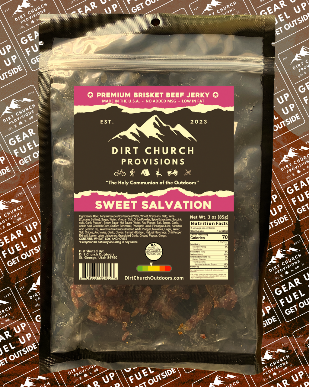 Sweet Salvation ~ Dirt Church Provisions Jerky