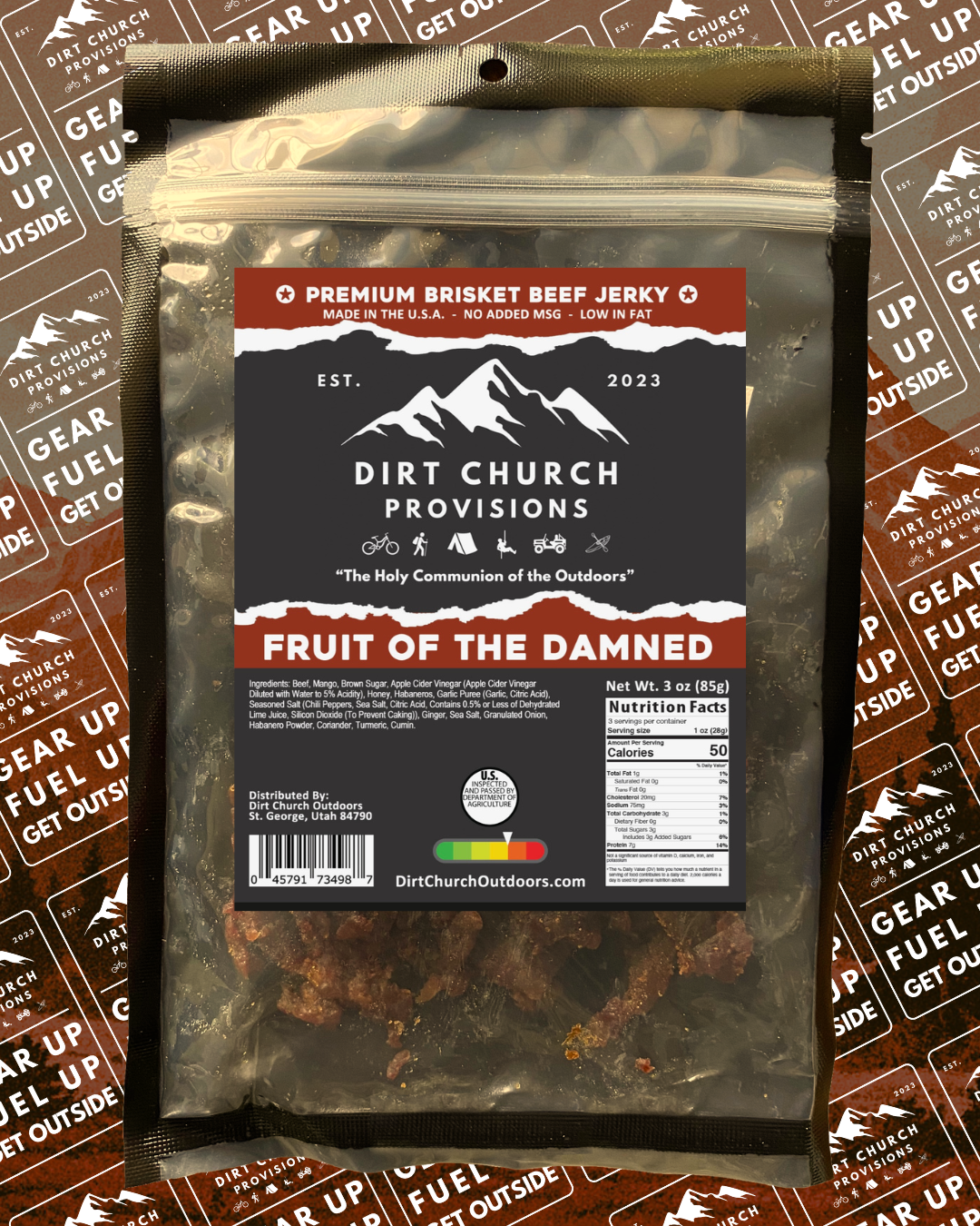 Fruit of the Damned ~ Dirt Church Provisions Jerky